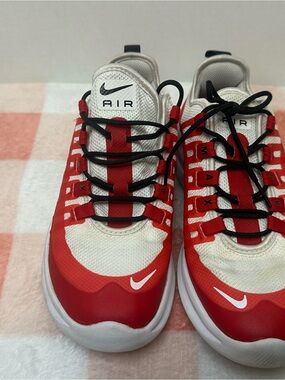 Nike Youth size 6 Running Shoes in Red, White & Black